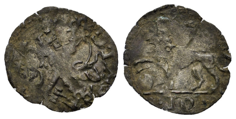 Italy, Rome.. Leone X (1513-1521). Quattrino. MI (16mm, 0.2g). Munt.54; MIR 640.