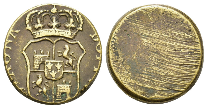 Monetary weight for the Doppia of Spain, (DOPPIA SPAGNA). (20,5mm, 6.7g)