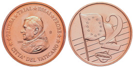 Vatican City. Benedict XVI ( 1927-2022). (Fantasy items). AE 2 Cent 2006. (25,6mm, 13,55g).