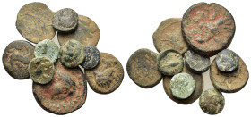 Lot of 10 Æ Ancient coins, to be catalog. Lot sold as is, no return.