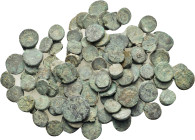 Lot of 100 Æ Ancient coins, to be catalog. Lot sold as is, no return.