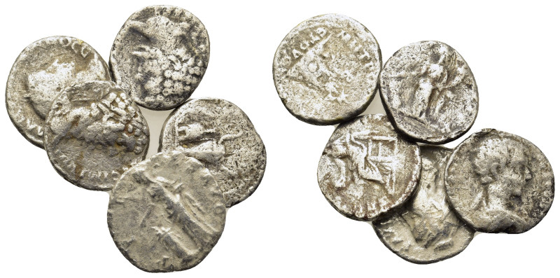 Lot of 5 AR Denarii, to be catalog. Lot sold as is, no return.