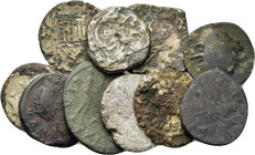 Lot of 10 Roman Provincial and Imperial Æ coins, to be catalog. Lot sold as is, no return.