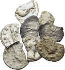 Lot of 8 Roman Imperial AR coins, to be catalog. Lot sold as is, no return.
