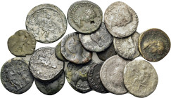 Lot of 17 Roman Imperial Æ coins, to be catalog. Lot sold as is, no return.