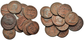 Lot of 10 Roman Imperial Æ coins, to be catalog. Lot sold as is, no return.