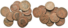 Lot of 10 Roman Imperial Æ coins, to be catalog. Lot sold as is, no return.