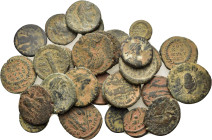 Lot of 30 Æ Roman Imperial coins. Lot sold as is, no return.
