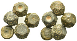 Lot of 5 Æ Byzantine-Medieval Weights. Lot sold as is, no return