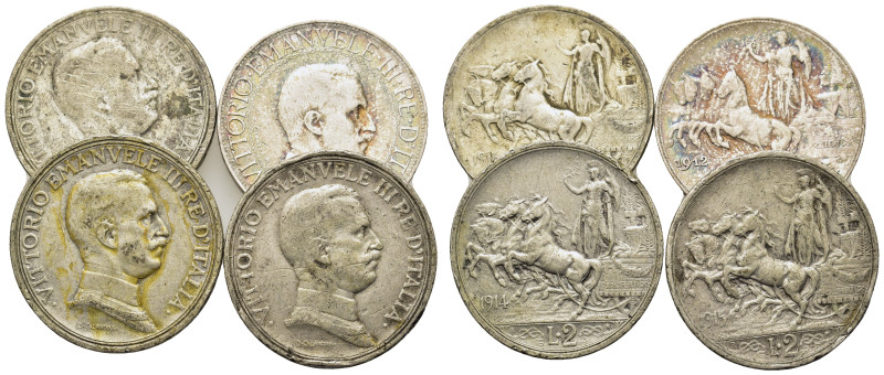 Lot of 4 AR World Coins. Lot as sold as is, no return.
