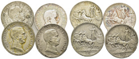 Lot of 4 AR World Coins. Lot as sold as is, no return.