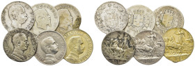 Lot of 6 AR World Coins. Lot as sold as is, no return.