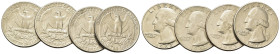 Lot of 4  modern coins. Lot sold as is, no return.