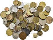 Lot of 100 AR and AE modern coins. Lot sold as is, no return.