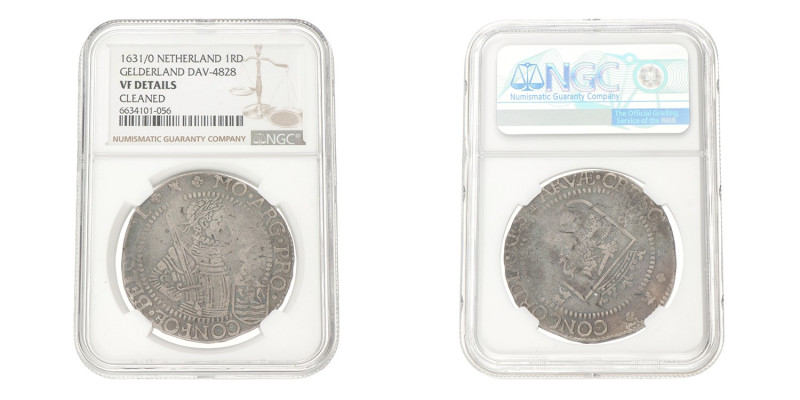 No reserve - Nederlandse Rijksdaalder. Zeeland. 1631/30. VF details.
NGC graded...