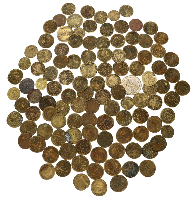 No reserve - Germany. 18th century. Lot (114) Jetons.
AE. VF - XF. Dit kavel wo...