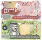 No reserve - Bahrein. lot 2 banknotes. Type ND. - UNC.
UNC. Dit kavel wordt geveild zonder minimumprijs.