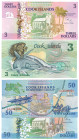 No reserve - Cook Islands. lot 4 banknotes. Type ND. - UNC.
UNC. Dit kavel wordt geveild zonder minimumprijs.