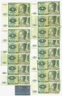 No reserve - Germany. lot 15 banknotes. Type 1963. - Very fine.
Very fine. Dit kavel wordt geveild zonder minimumprijs.