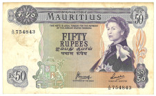 No reserve - Mauritius. 50 Rupees. banknote. Type ND. - Fine.
Fine. Dit kavel wordt geveild zonder minimumprijs.