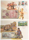No reserve - Africa mix. lot 5 banknotes. Type 1978/1992. - UNC.
UNC. Dit kavel wordt geveild zonder minimumprijs.