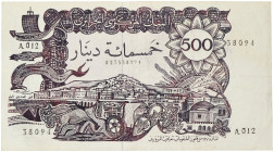 No reserve - Algeria. 500 Dinars. banknotes. Type 1970. - Very fine.
Very fine. Dit kavel wordt geveild zonder minimumprijs.