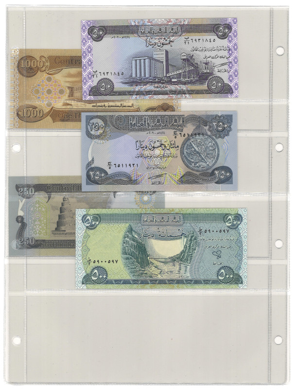 No reserve - Irak. lot 5 banknotes. Type ND. - UNC.
UNC. Dit kavel wordt geveil...