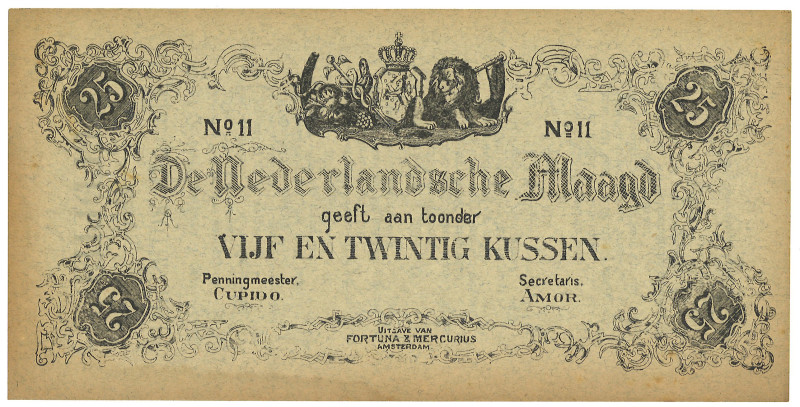 No reserve - Nederland. 25 Kussen. Type ND. - UNC.
UNC. Dit kavel wordt geveild...