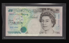 Bank of England &pound;5 Lowther series QM20 000478, from the presentation pack (Duggleby W100) UNC
Estimate: 20-30