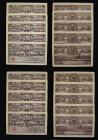 Germany 500 Million Mark Danzig 26 September 1923 grey and black on white, red serial numbers, red circular emblem bottom left (30) generally VF-Unc
...
