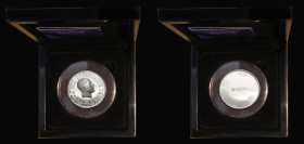 25 Pence 1972 Model&nbsp;Pattern&nbsp;Silver Wedding&nbsp;of Queen&nbsp;Elizabeth II&nbsp;and&nbsp;Prince Philip, Obverse, by Humphrey Paget: Bust of ...