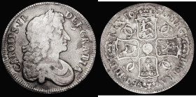 Crown 1676 VICESIMO OCTAVO edge, ESC 51 VG, the reverse better, unevenly toned but not unattractive
Estimate: 180-220