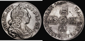 Crown 1696 OCTAVO First Bust ESC 89, Bull 995, About VF with some weakness to the 96 of the date and some signs of die rust
Estimate: 225-325