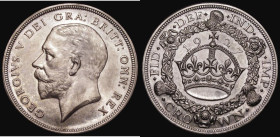Crown 1927 Proof ESC 367, Bull 3631 UNC with a thin scratch in the obverse field, starting to tone, retaining some lustre
Estimate: 260-320