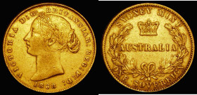 Australia Sovereign 1868 Sydney Branch Mint, Marsh A373, Fine
Estimate: 400-500