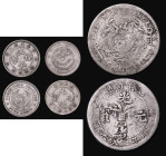 China - Provincial (3) Kirin Province Five Cents Year 36 (1898) Y#179 VG, Hupeh Province - Ten Cents undated (1895-1907) Y#123 Fine/VG, Kwangtung Prov...