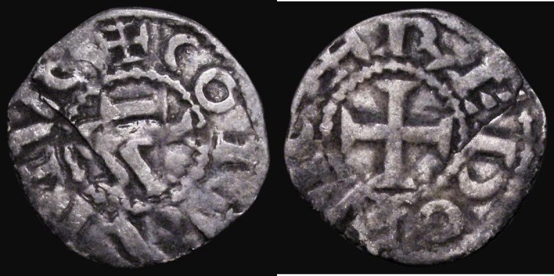 French States - Brittany Denier Conan III, Duke of Brittany (1112-1148) Rennes M...