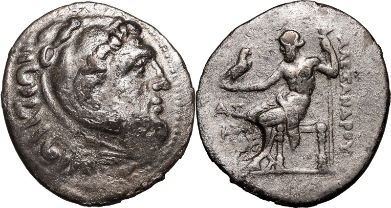 ANCIENT GREECE. PAMPHYLIA, ASPENDOS. 
Silver tetradrachm, CY 8 = 205/4 BC. 
In...