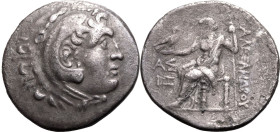 ANCIENT GREECE. PAMPHYLIA, ASPENDOS. 
Silver tetradrachm, dated CY 17 = 196/5 BC. 
In the name and types of Alexander III 'the Great' of Macedon. Ob...