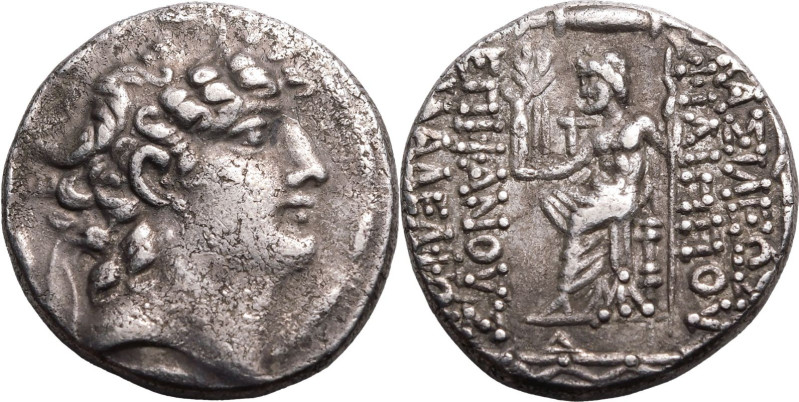 ANCIENT GREECE. SELEUKID KINGDOM. Philip I 'Philadelphos'. 
Silver tetradrachm,...