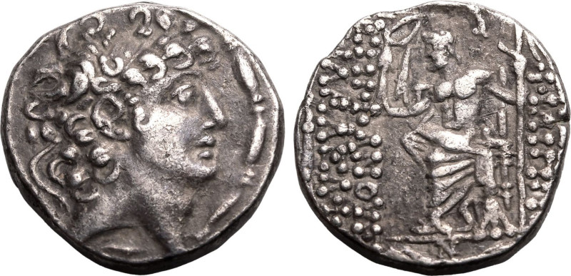 ANCIENT GREECE. SELEUKID KINGDOM. Philip I 'Philadelphos'. 
Silver tetradrachm,...