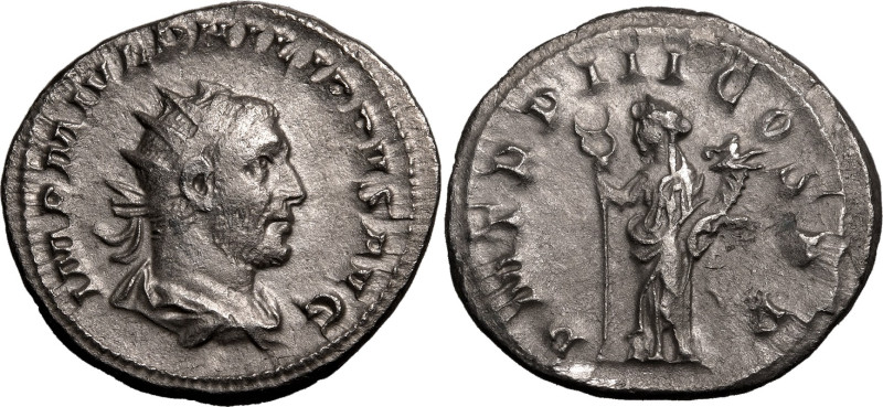 ROMAN EMPIRE. Philip I. 
Silver antoninianus, AD 246. Rome. 
Obv: IMP M IVL PH...