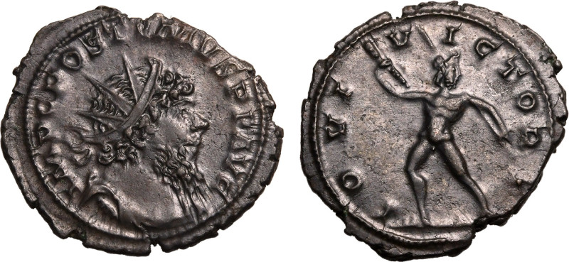 ROMAN EMPIRE. Postumus. 
Billon antoninianus, AD 268. Colonia Agrippinensis. 
...
