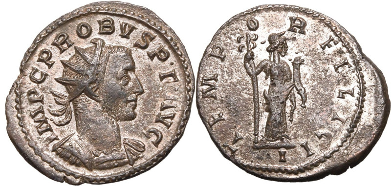 ROMAN EMPIRE. Probus. 
Billon antoninianus, AD 276-282. Lugdunum. 
Obv: IMP C ...