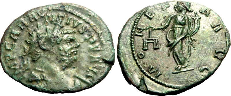 ROMAN EMPIRE. Carausius.
Bronze antoninianus, AD 286-293. Uncertain British Min...
