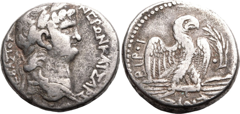 ROMAN PROVINCIAL. SELEUCIS AND PIERIA, ANTIOCH. Nero. 
Silver tetradrachm, date...