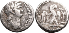 ROMAN PROVINCIAL. SELEUCIS AND PIERIA, ANTIOCH. Nero. 
Silver tetradrachm, dated RY 10/Caesarean Era Year 12 = AD 64. 
Obv: &Nu;&Epsilon;&Rho;&Omega...