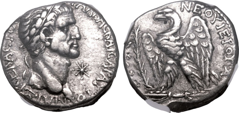 ROMAN PROVINCIAL. SELEUCIS AND PIERIA, ANTIOCH. Galba. 
Silver tetradrachm, dat...