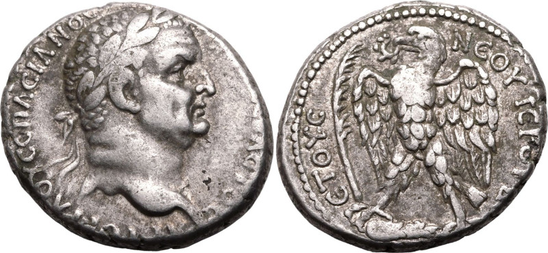 ROMAN PROVINCIAL. SELEUCIS AND PIERIA, ANTIOCH. Vespasian. 
Silver tetradrachm,...