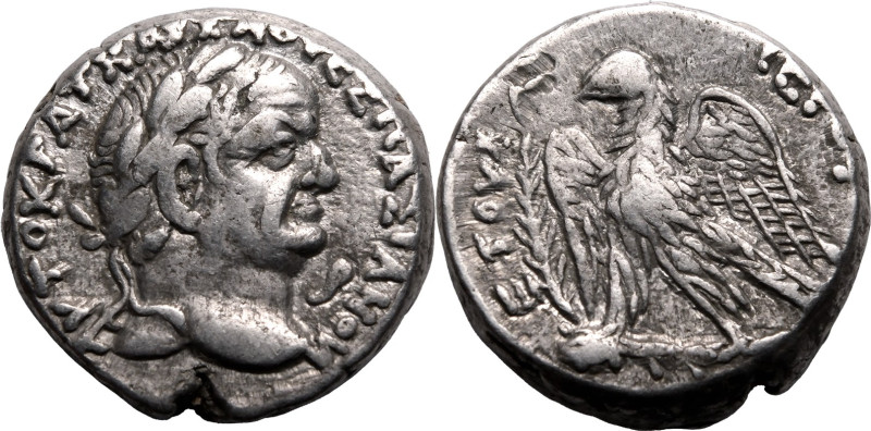 ROMAN PROVINCIAL. SELEUCIS AND PIERIA, ANTIOCH. Vespasian. 
Silver tetradrachm,...